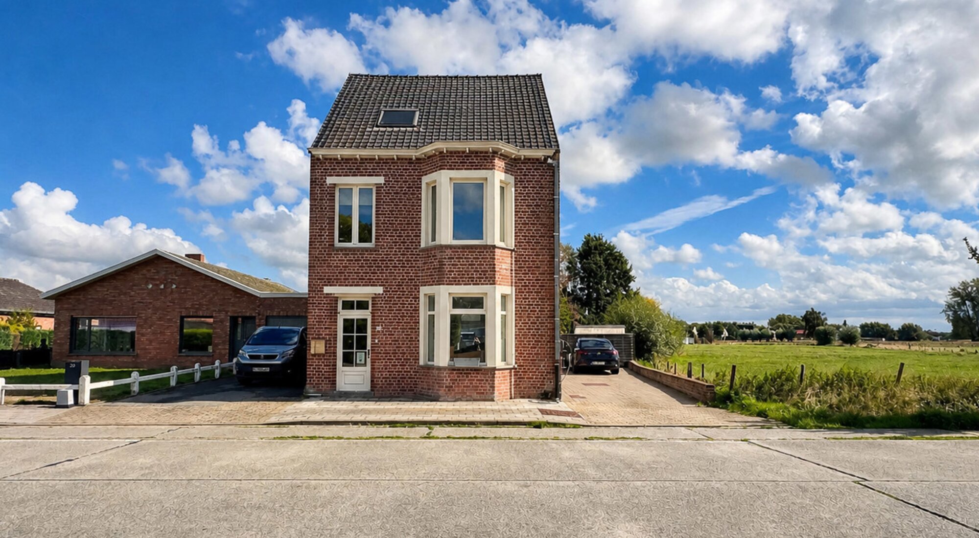 Karaktervolle open bebouwing met tal van mogelijkheden