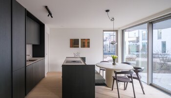 Gelijkvloers appartement met 2 slaapkamers