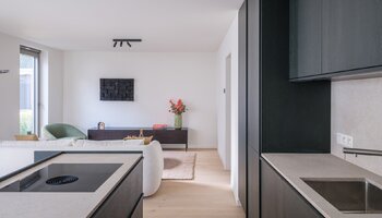 Gelijkvloers appartement met 2 slaapkamers