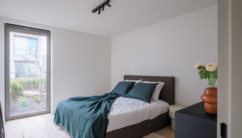 Gelijkvloers appartement met 2 slaapkamers