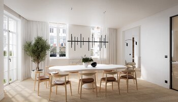 Exclusief gelijkvloersappartement met tuin