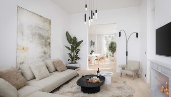 Exclusief gelijkvloersappartement met tuin