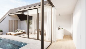 Résidence de prestige avec piscine en centre-ville
