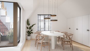 Luxueus dakappartement met authentieke charme