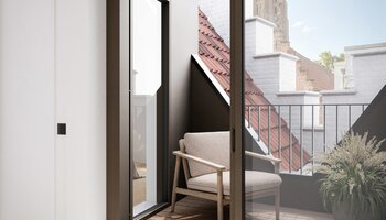 Luxueus dakappartement met authentieke charme