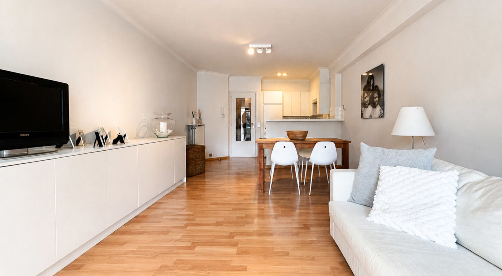 Aangenaam 2SLK -appartement op een topligging nabij de zee, het Van Bunnenplein en de Dumortierlaan