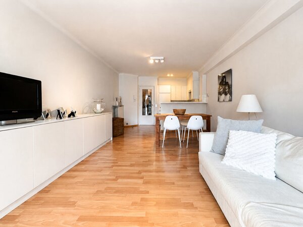 Aangenaam 2SLK -appartement op een topligging nabij de zee, het Van Bunnenplein en de Dumortierlaan