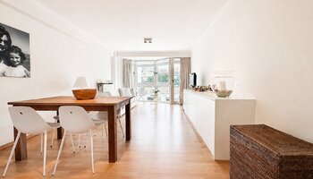 Aangenaam 2SLK -appartement op een topligging nabij de zee, het Van Bunnenplein en de Dumortierlaan