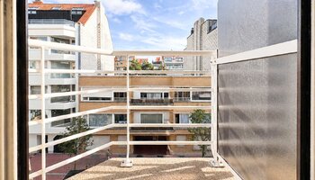 Aangenaam 2SLK -appartement op een topligging nabij de zee, het Van Bunnenplein en de Dumortierlaan
