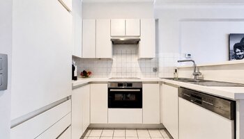 Aangenaam 2SLK -appartement op een topligging nabij de zee, het Van Bunnenplein en de Dumortierlaan