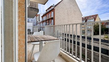 Appartement 2SLK spacieux et récent avec terrasse exposée au sud, près de la Lippenslaan
