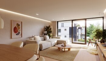 Appartement met 2 slaapkamers