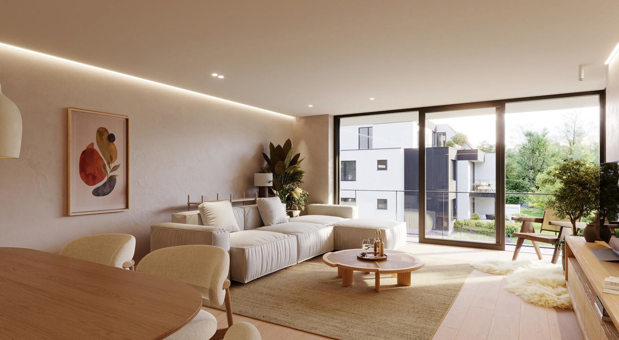 Appartement met 2 slaapkamers