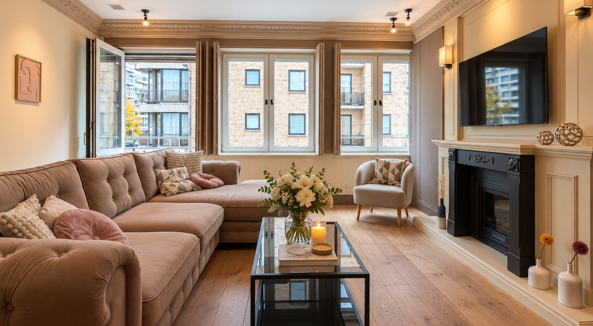 Prachtig gerenoveerd appartement met 2-SLK gelegen op de Lippenslaan