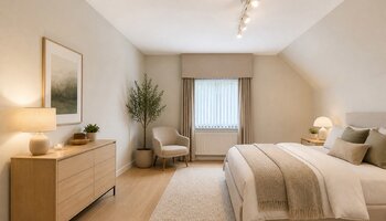 Villa met dubbele garage en atelier op landelijke ligging