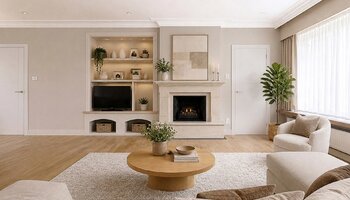 Villa met dubbele garage en atelier op landelijke ligging