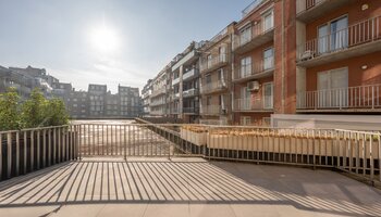 Prachtig gerenoveerd 3SLK-appartement met grote terrassen in de Kustlaan