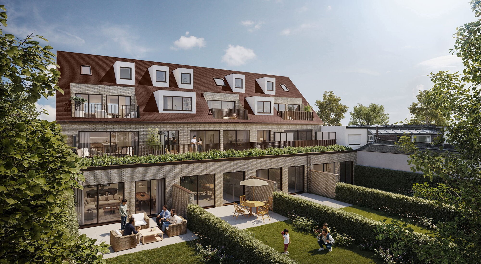 The View I 10 exclusieve nieuwbouwappartementen en 13 garageboxen centraal gelegen bij de Natiënlaan