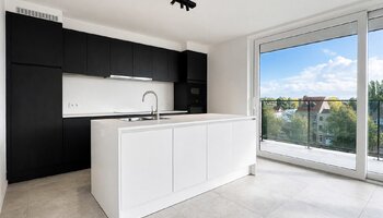 Penthouse met 2 slaapkamers en terrassen in nieuwbouwresidentie