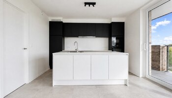 Penthouse met 2 slaapkamers en terrassen in nieuwbouwresidentie