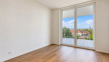 Penthouse met 2 slaapkamers en terrassen in nieuwbouwresidentie