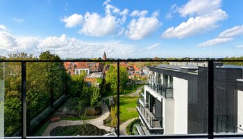 Penthouse met 2 slaapkamers en terrassen in nieuwbouwresidentie