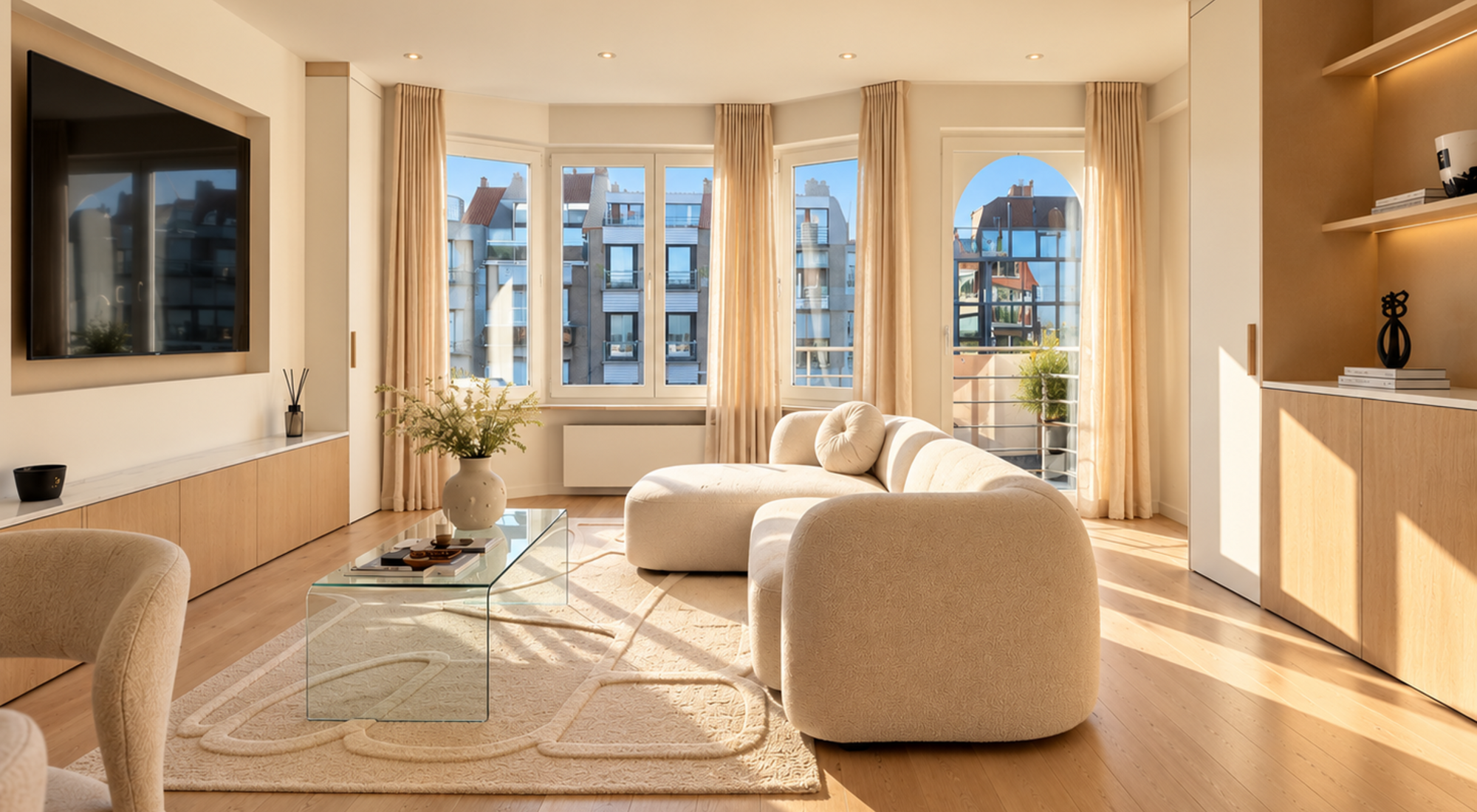 Prachtig gerenoveerd 3-SLK appartement gelegen op de Lippenslaan 