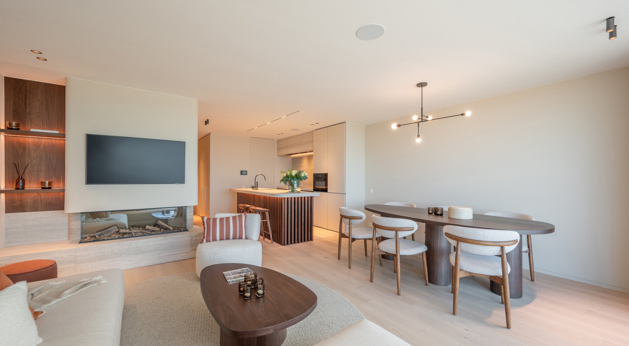 Appartement luxueux de 3 chambres avec vue panoramique sur la mer dans le quartier du Zoute