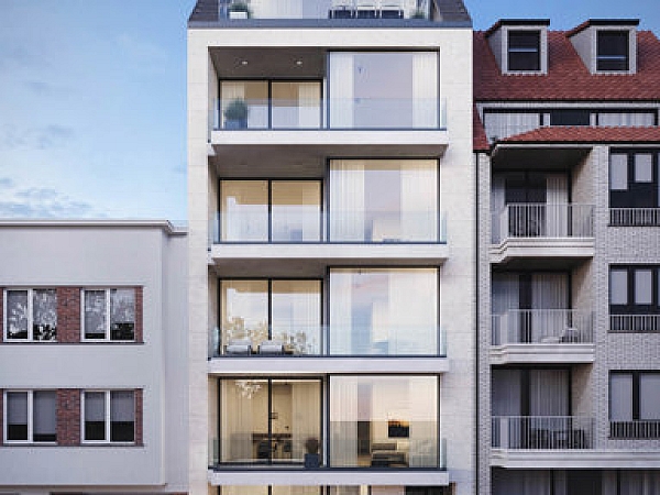 50% REEDS VERKOCHT 

Luxueus, kleinschalig nieuwbouwproject (6 appartementen) met panoramisch zicht gelegen vlakbij het Zegemeer, Rubensplein en de winkelstraten van Knokke-Heist.

De zuidgerichte appartementen in het nieuwbouwproject 